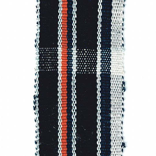 Handwoven Strip Cloth Indigo Strip Cloth The African Fabric Shop