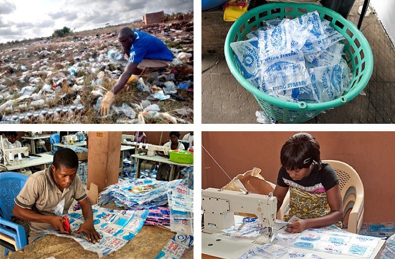 Trashy Recycled Plastic Bags from Ghana