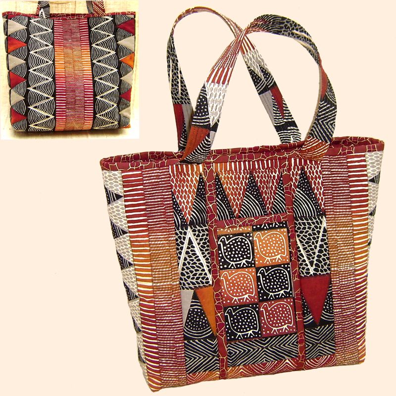Bag Kits Kudhinda Zig Zag Bag Kit The African Fabric Shop