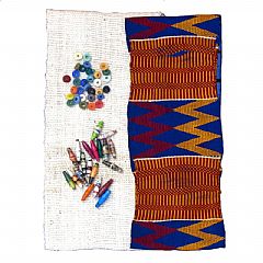 Photo for Vintage Kente Discovery Pack Gold/Blue