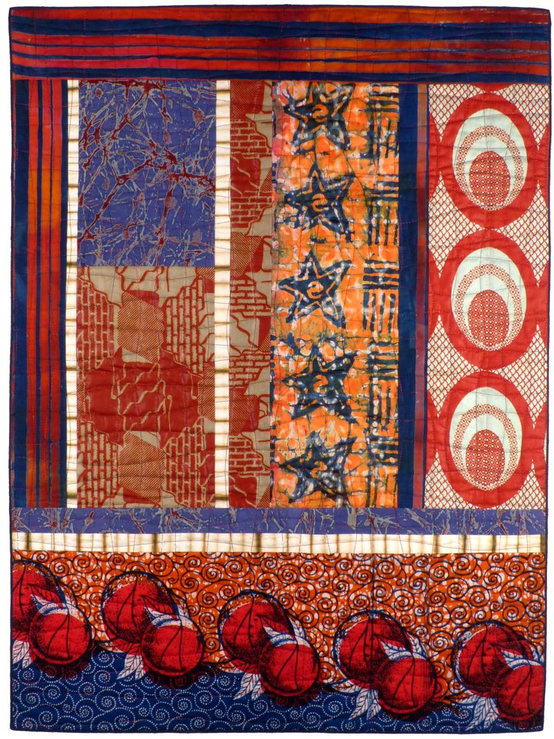 Janice Gunner African fabric quilt