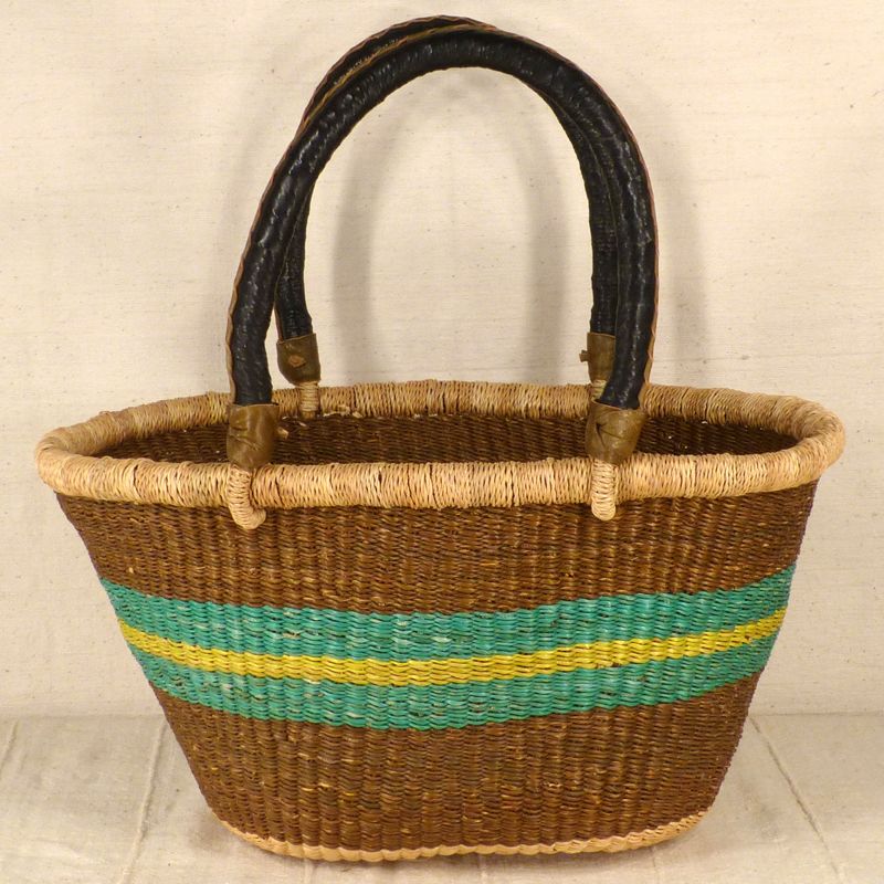 Oval Shopping Baskets Oval Very Small The African Fabric Shop