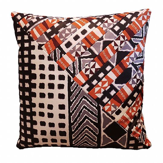 image for Tonka Times Patchwork Cushion Cover