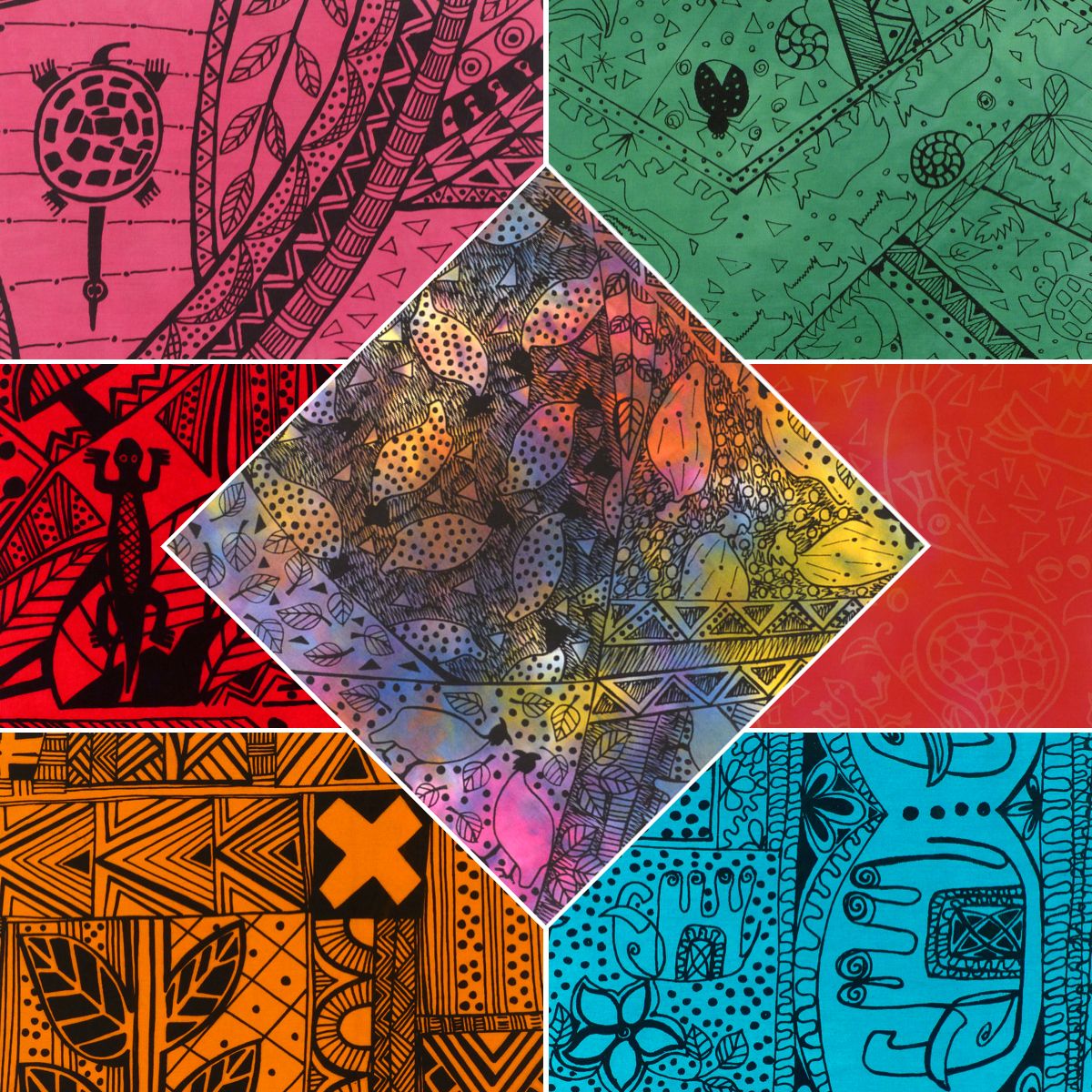 Amafu South African Handdyes Amafu Adventure Pack Rainbow The