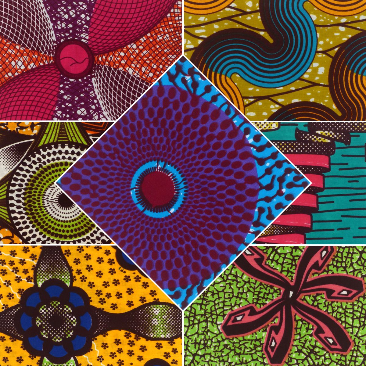 Blæse Nemlig lol African Wax Prints Wax Print Adventure Pack | The African Fabric Shop