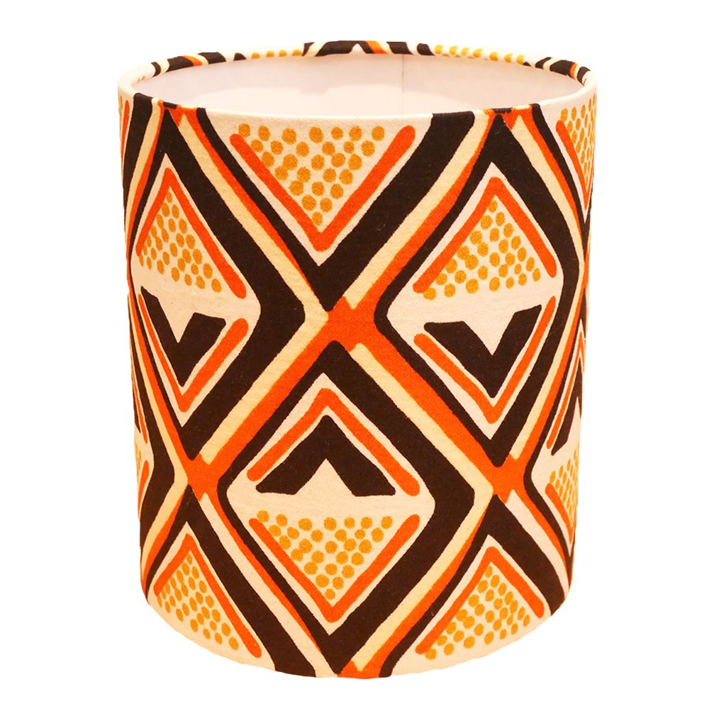 Lampshades Orange / Black Niafunke Lampshade Medium The African