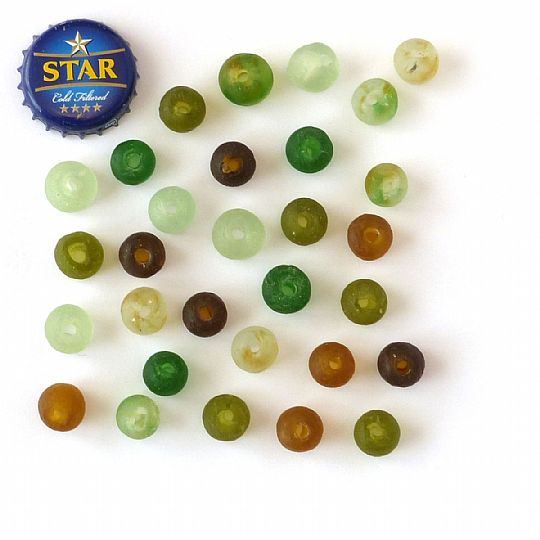image for Bottle Glass Bead Mix Earth Size 2