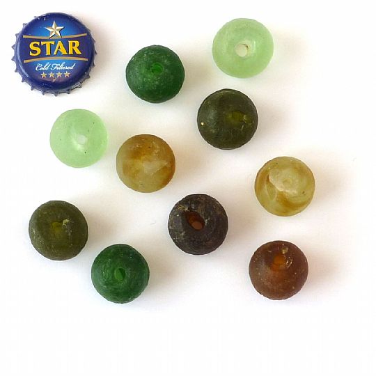 Photo for Bottle Glass Bead Mix Earth Size 5