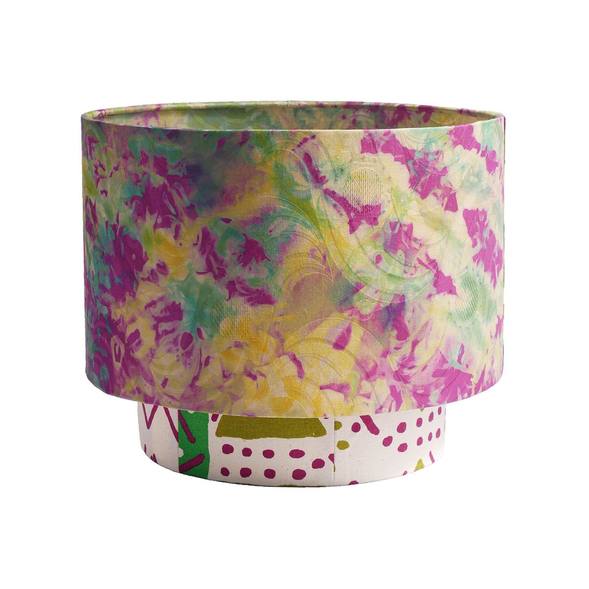 Lampshades Two Layer Tiedye Medium Lampshade The African Fabric Shop