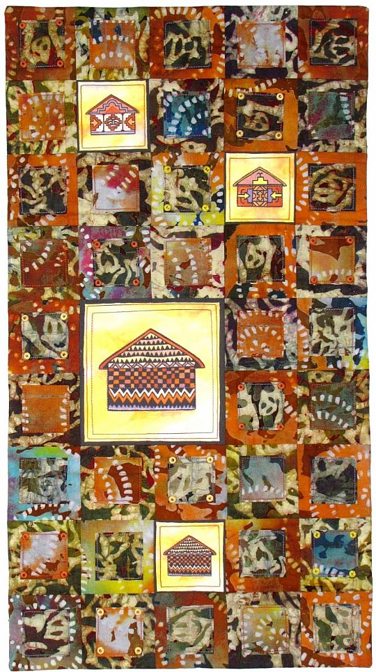image for Ndebele Huts Wallhanging Kit