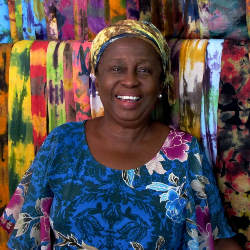 Grace Adover batik Accra Ghana