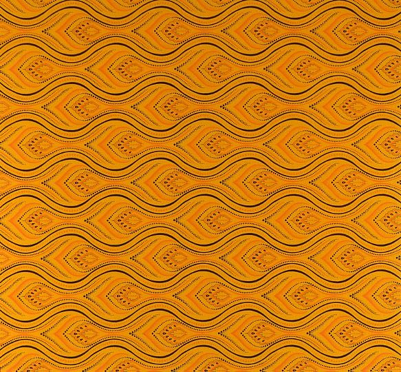 Shwe Shwe Colours Flame Gold | The African Fabric Shop
