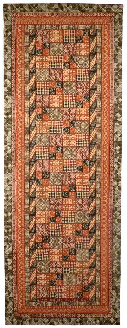 image for Kudhinda Potato Print Wallhanging