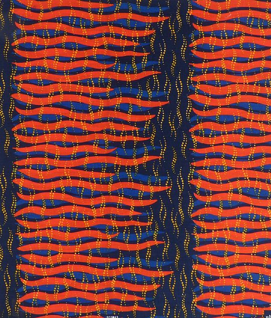 African Prints Wave Wiggle | The African Fabric Shop