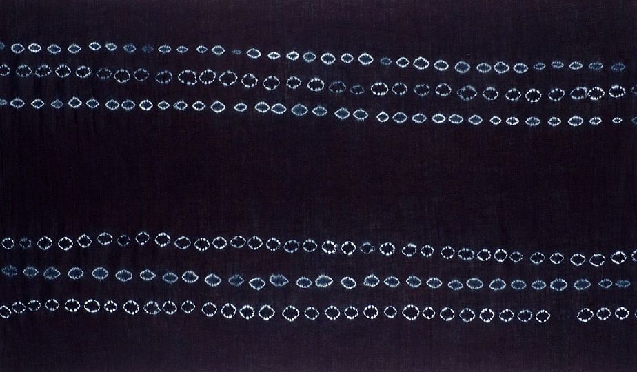 image for Indigo Tiny Ties Panel