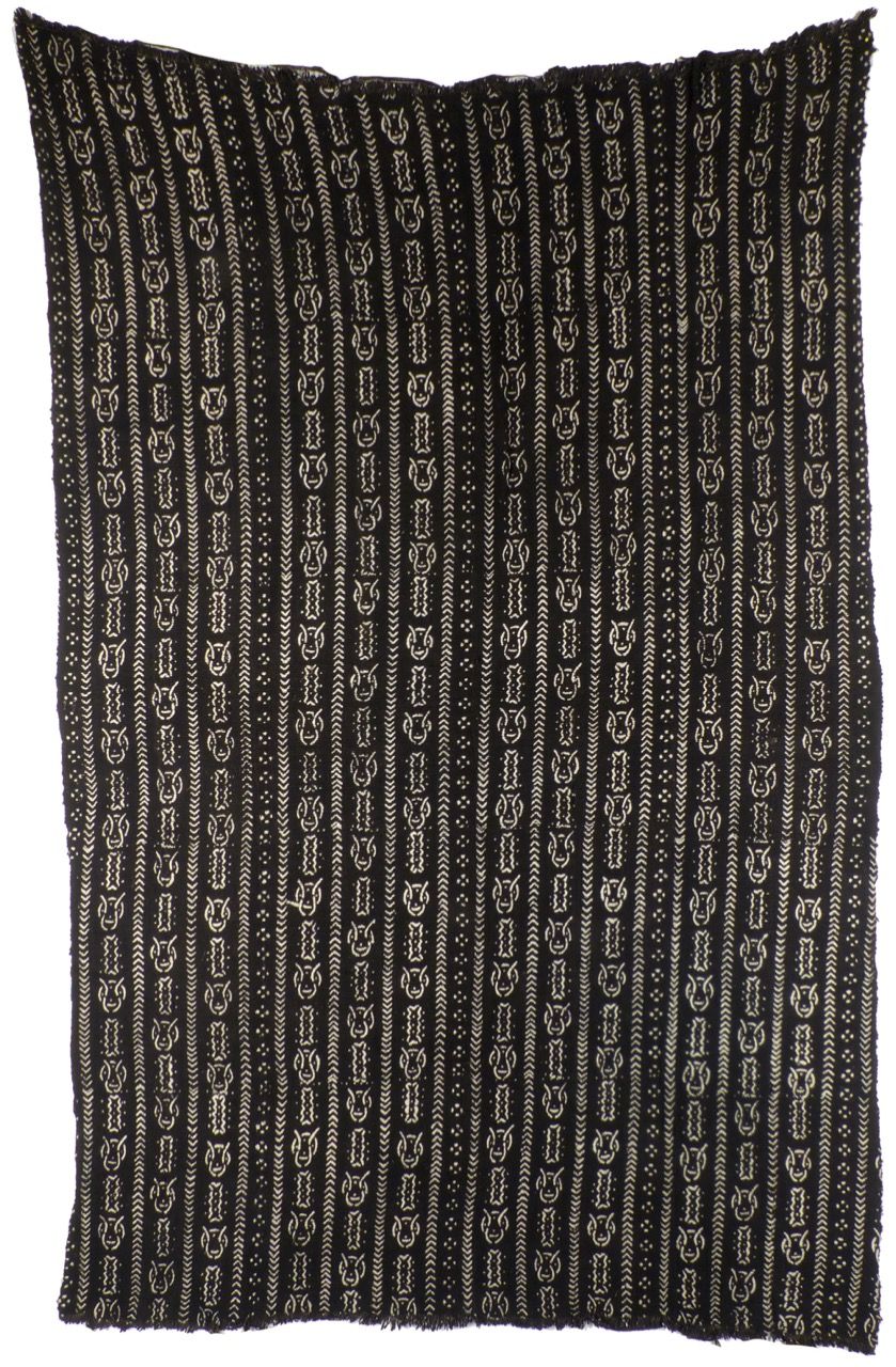Mud Cloth / Bogolan Black Mud Cloth The African Fabric Shop