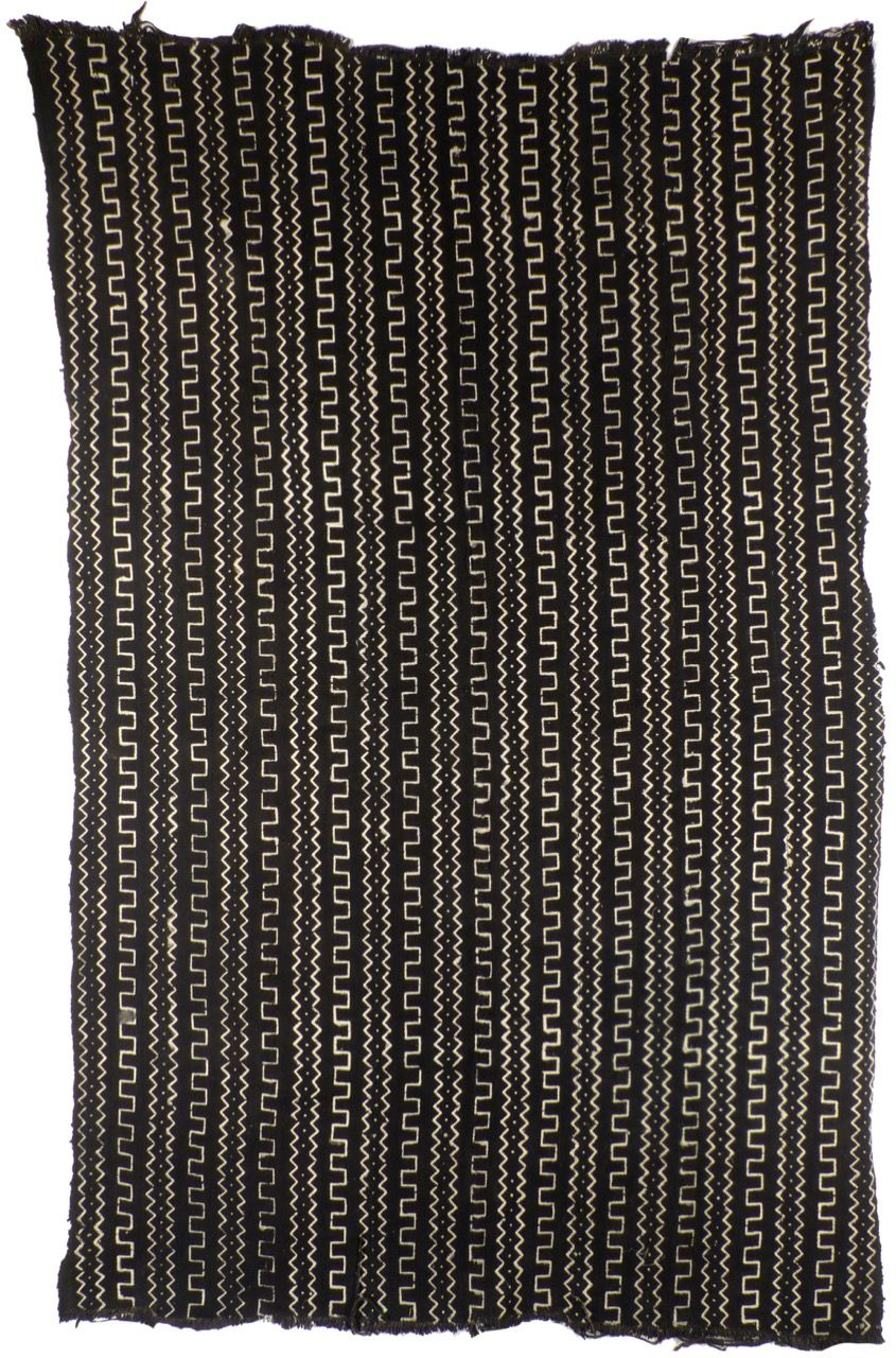 Mud Cloth / Bogolan Black Mud Cloth The African Fabric Shop