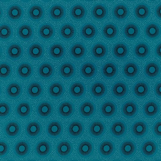 image for Eyelet Turquoise Black