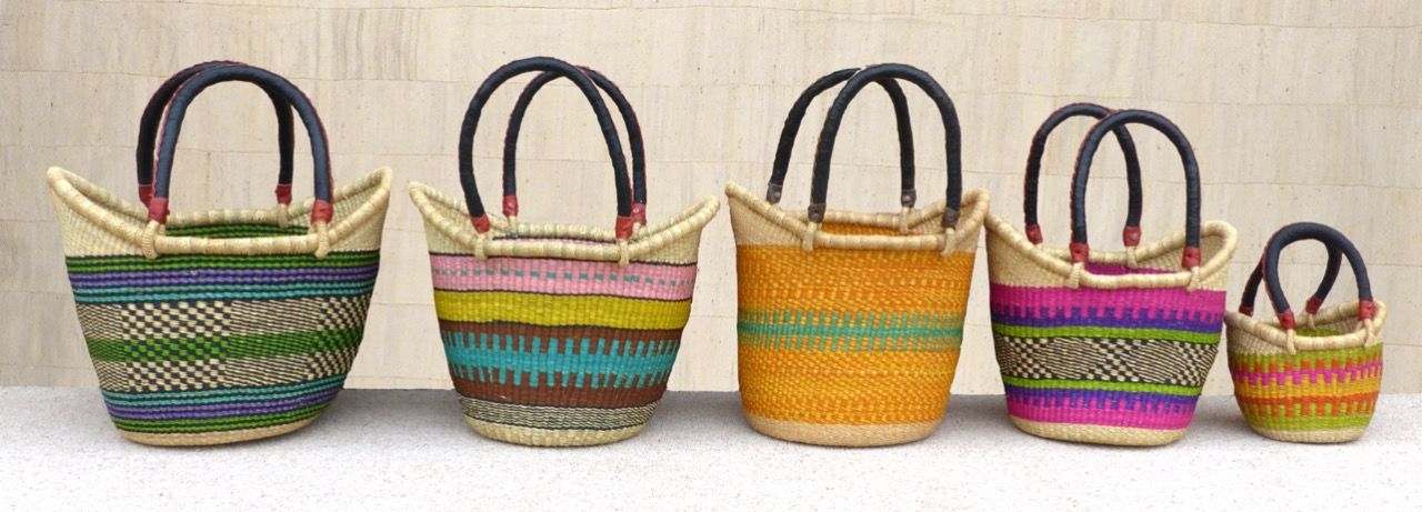 Nyariga Shopping Baskets from Bolgatanga, Ghana