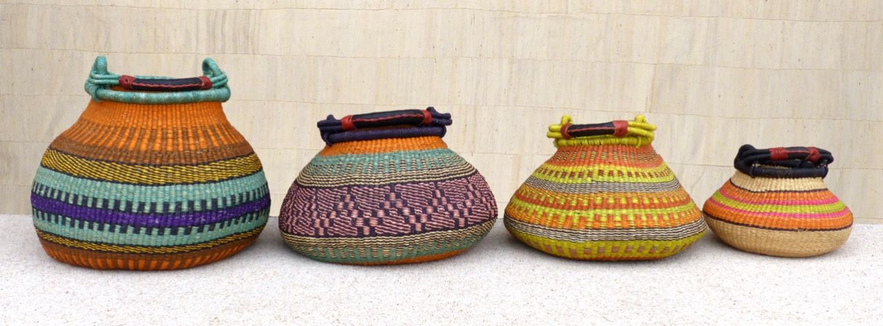 Bolga Pot Baskets from Ghana