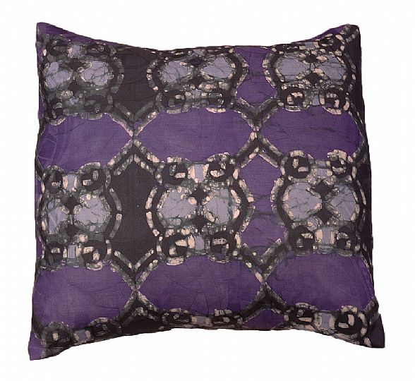 image for Painted Batik Cushion Cover