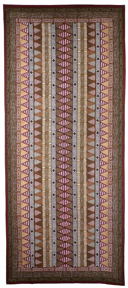 image for Kudhinda Potato Print Wallhanging