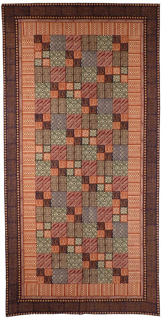 image for Kudhinda Potato Print Wallhanging