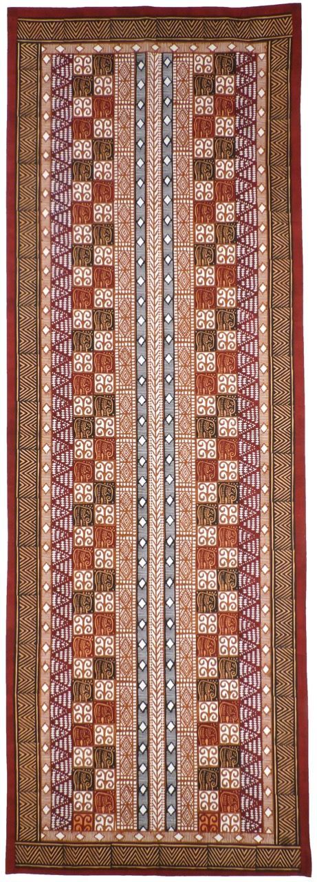 image for Kudhinda Potato Print Wallhanging
