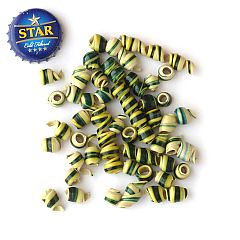 Photo for Recycled Plastic Beads Green/Yellow