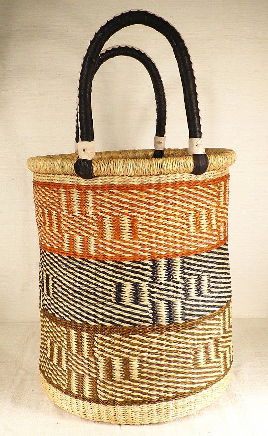 Special Use and Decorative Bolga Baskets from Ghana