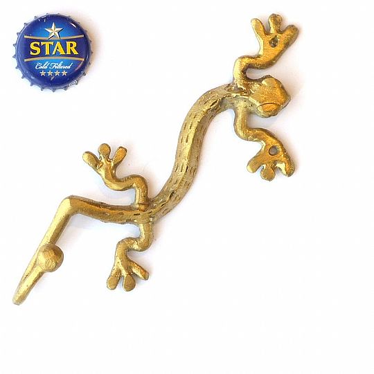 image for Large Gecko Brass Hook