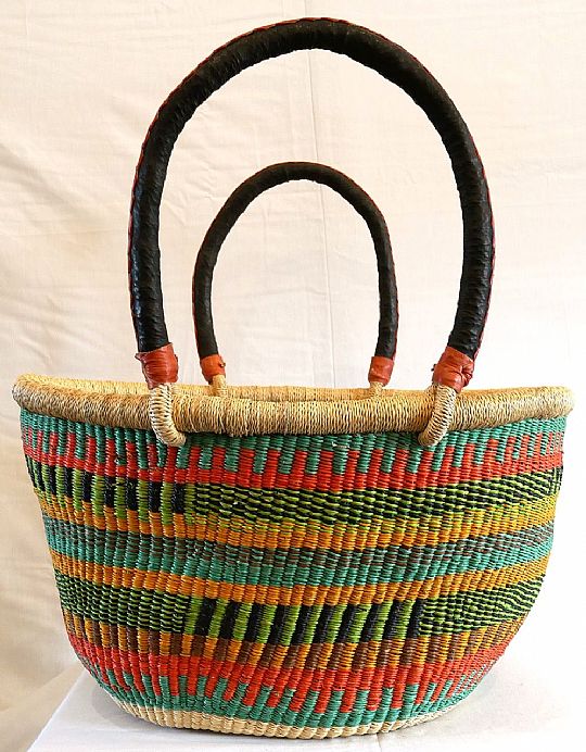 Bolga Shopping Baskets from Ghana