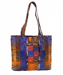 Photo for Kudhinda Zig Zag Bag Kit - Ghana Blue