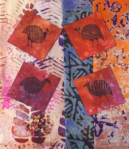 image for Four Guinea Fowl
