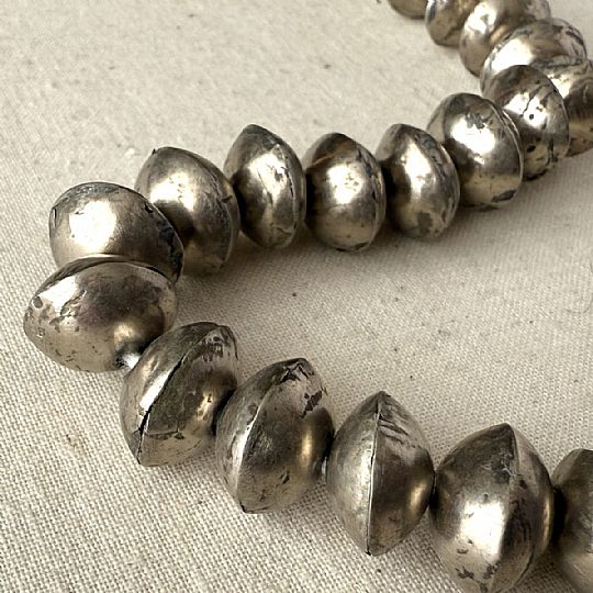 image for Tuareg Silver Bead String
