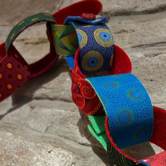 Photo for Christmas Fabric Chain