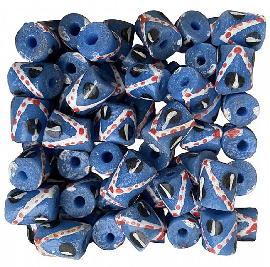 image for Large Handpainted Glass