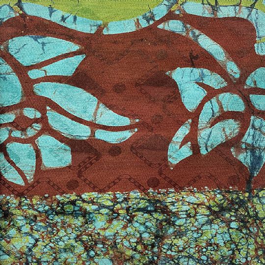 image for Hand-dyed Batik - Wally 512