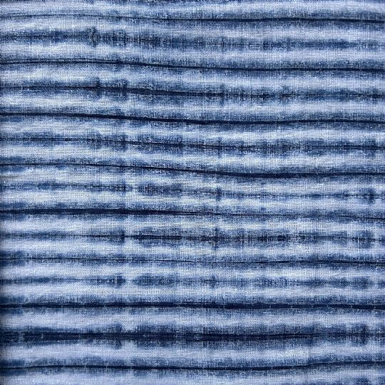 Photo for Indigo Stripe Plain Weave