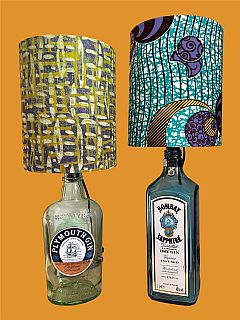 Photo for African Fabric Bottle Lamp Workshop